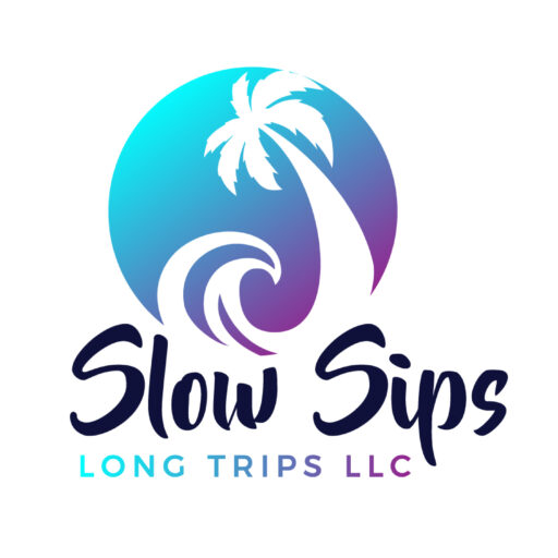 Slow Sips Long Trips Logo